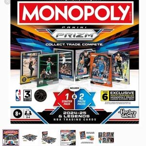 Hasbro Monopoly NBA legends Fast Past Card Game